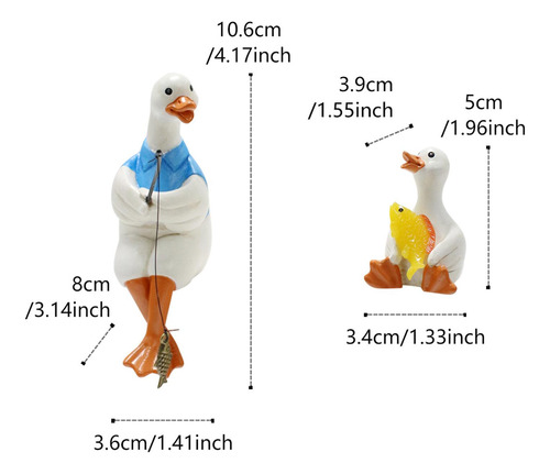 2 Piezas Figuras En Miniatura De Decoración De Micro