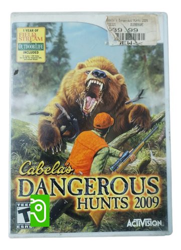 Cabela's Dangerous Hunts 2009 Juego Original Nintendo Wii (Reacondicionado)