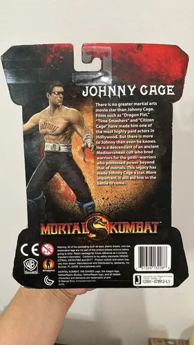 Mortal Kombat Johnny Cage 20 Aniversario Jazwares | MercadoLibre