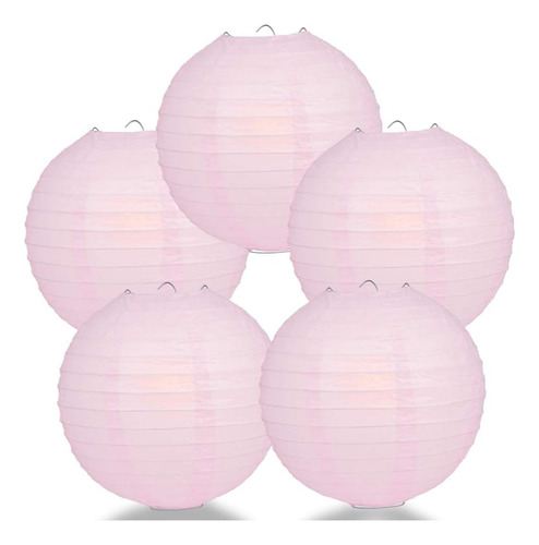 Paperlanternstore - Linternas De Papel (5 Unidades, Re...