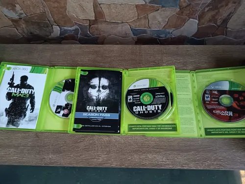 Lote Juegos Xbox 360 Call Of Duty (dos) Y Gears Of War 3. (Usado)