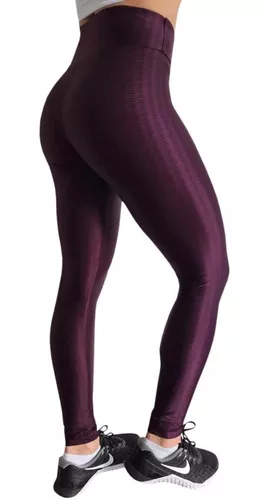 Calça Legging Fitness Feminina 3D Suplex Novo Leg Cirrê Academia 3 D