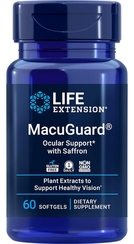 Life Extension | Macuguard, 60 Cápsulas
