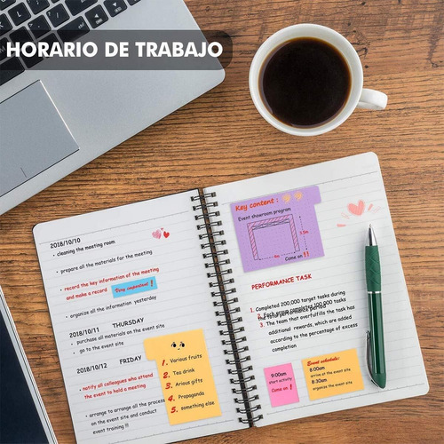 Papel Para Notas, Papel Para Notas , Juego De Portanotas