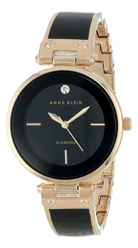 Reloj Pulsera Mujer  Anne Klein Ak1414bkgb Oro