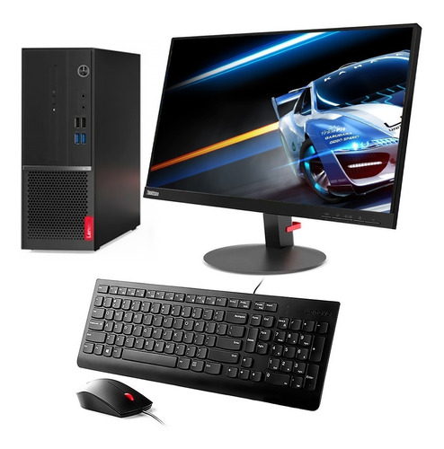 Pc Lenovo Completa Intel I3 8gb 480gb Ssd Monitor 22  Win 10