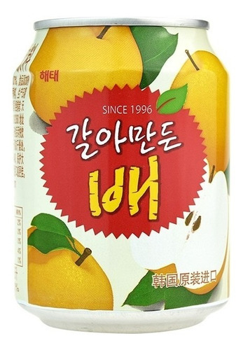 Bebida Coreana Pera  238ml Haitai 