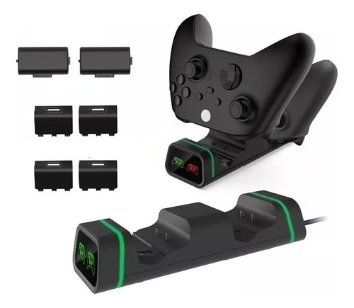 Base Cargadora + 2 Baterias Joystick Xbox Series X / S