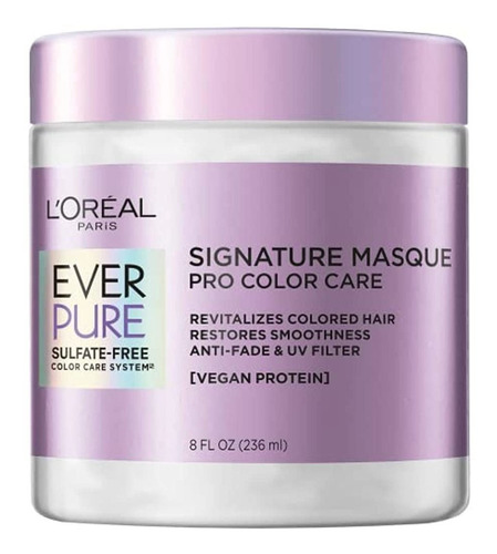 L'oreal Paris Everpure Sulfate Free Signature Masque Pro Col