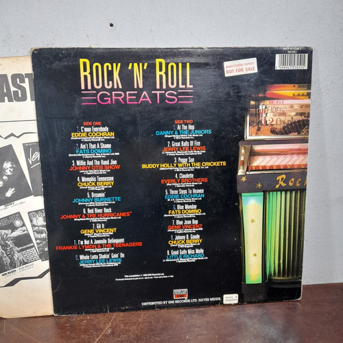 Imagem 2 de 8 de Vinil Lp Rock N Roll Greats Vol 2 Made England 1986