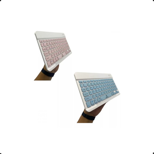 Teclado Inteligente Sem Fio Bluetooth Portatil Pc Celular