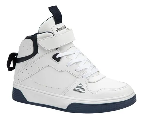 Tenis De Botita Para Ni o Urban Shoes 1098139 Escolar Napa