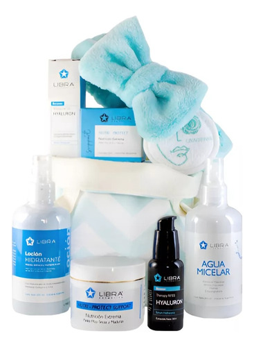 Kit Hidatración Completa Rutina Diaria Con Hialurónico Libra