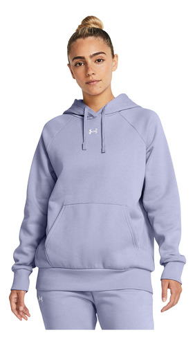 Polerón Ua Rival Fleece Para Mujer Morado Under Armour