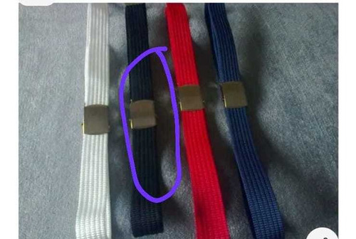Imagen 4 de 9 de Cintos Cinturones Militares Marineros 3 X $ 240