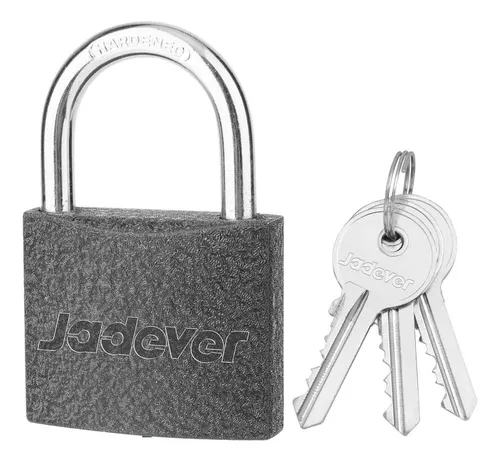 Candado De Hierro 50mm Jadever Jdpd5550 Color Negro
