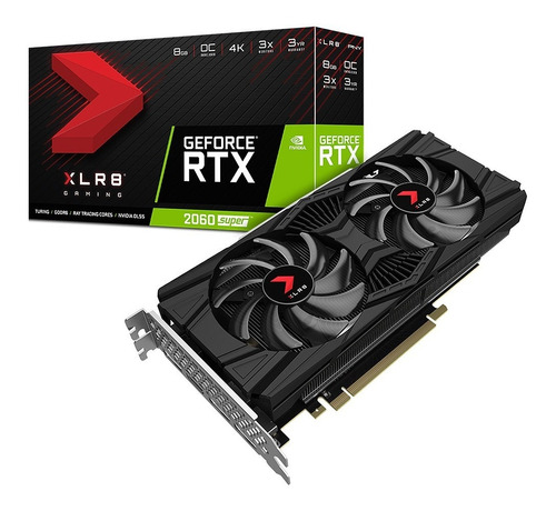 Placa De Video Pny Geforce Rtx 2060 Super Xlr8 Oc 8gb Gddr6