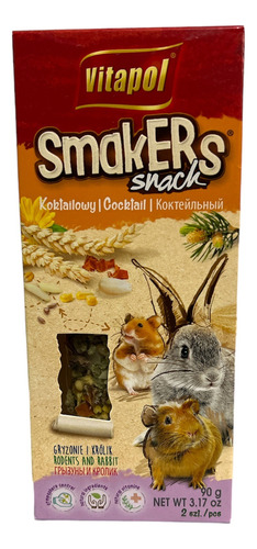 Golosina Smakers Vitapol Hamster-roedores Cocktail 90gr.