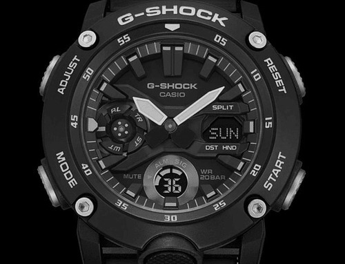 Relógio Casio G-shock Masculino Carbon Core Guard Ga-2000s-