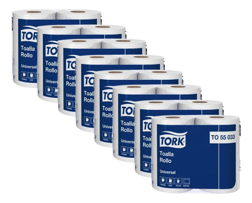 Toalla De Papel Tork Dh 24 Mt X16 Rollos 