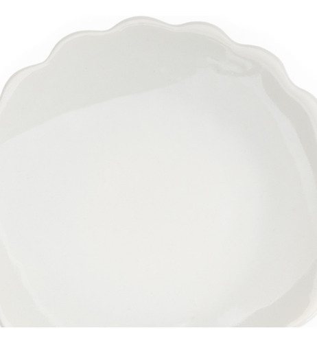100 Bandejinha Joia Do Dia 8cm Porcelana Segunda Linha