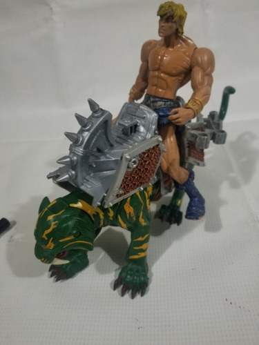 He Man , Battlecat Y Montura Mattel 2001 Originales Motu (Usado)