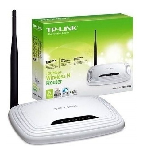 Router Tp Link 1 Antena Tl-wr741nd