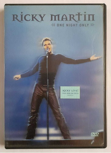 Dvd Ricky Martin One Night Only