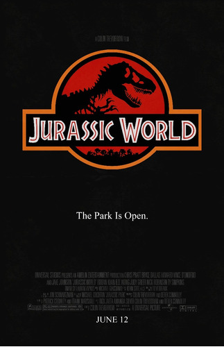 Poster Jurassic Word Tamanho A3  P3085