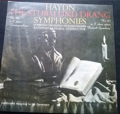 Lp Haydn The Sturm Und Drang Symphonies