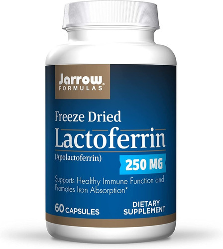 Lactoferrina Jarrow Formulas 250 mg - 60 cápsulas
