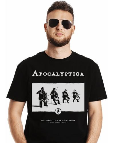 Polera Apocalyptica Plays Metallica By Four Cellos Metal Imp