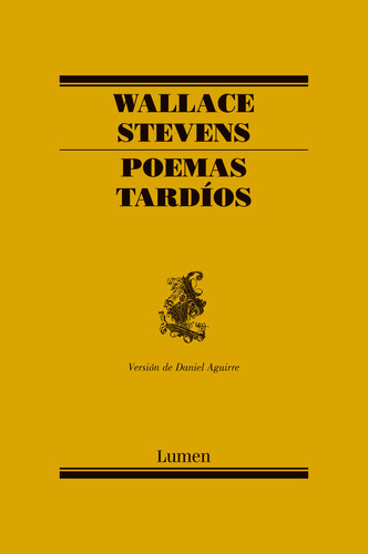 Libro Poemas Tardã­os - Stevens, Wallace