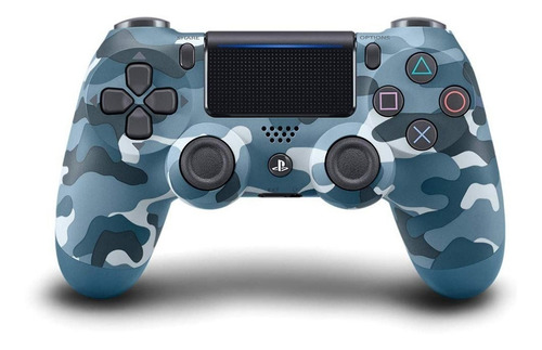 Control Dualshock 4 Ps4 Camuflaje V2 Azul Army Camo Nuevo