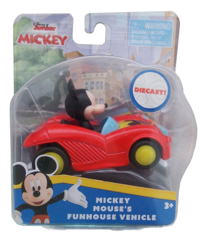 Disney Vehículo Deportivo Mickey De Metal (diecast)