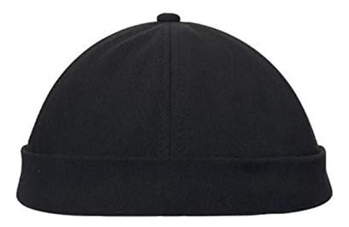 Gegeen Domog Hombres Beanie Docker Cap Rolled Cuff Retro Sku