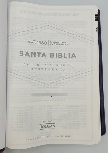 Imagen 4 de 6 de Biblia Letra Super Gigante Rvr1960 Pasta Dura Bordada
