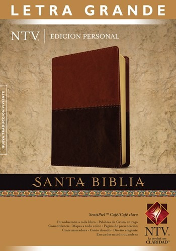 Biblia Nueva Traduccion Viviente Letra Grande Sentipiel Ntv