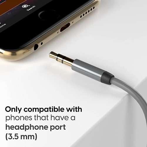 Imagen 6 de 10 de Cable Auxiliar Spica 3.5 Macho Macho Ma 1mt Mallado ,,
