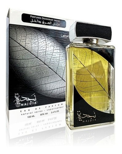 Najdia For Men Eau De Parfum By Lattafa 100ml Nicho De Dubái Volumen de la unidad 100 mL