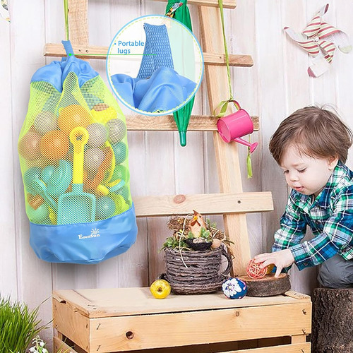 Eocusun Bolsa De Playa De Malla Grande Tote Durable Sand ...