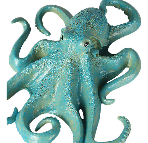 Figuras De Pulpo De Animales Marinos Realistas Pulpo Azul A