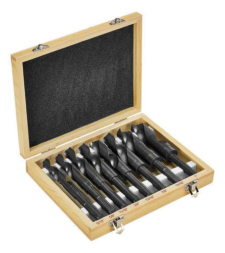 Juego De Brocas De Plata Y Deming, 8 Piezas