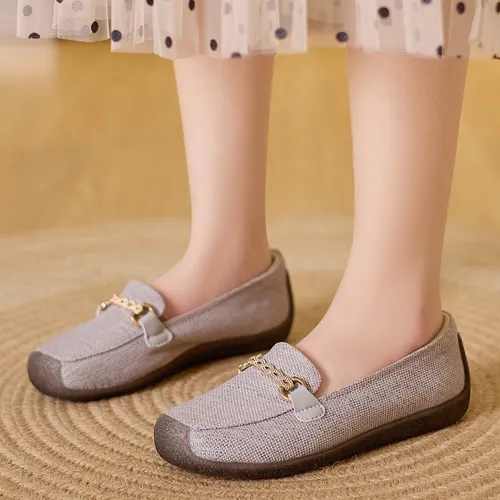 Calzado Zapato Oficina Salir Vestir Mujer Blancos Meses sin