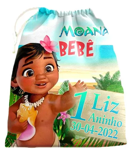 Saquinho Lembrancinha Moana