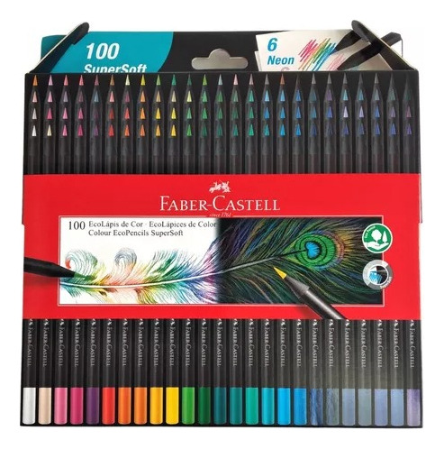 Lapices De Colores Faber  Super Soft X100 Serviciopapelero