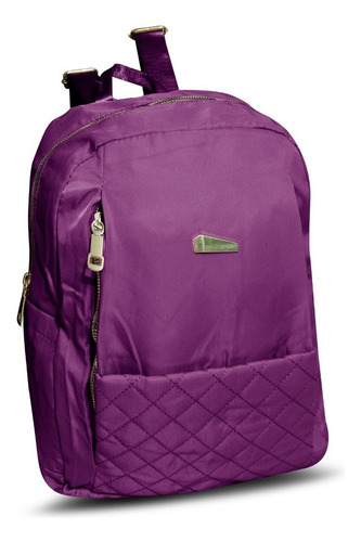 Mochila Bolsa Backpack Dama Mc.carthy Mod. Mc-022/4 Color Violeta