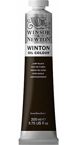 Pintura Al Oleo Winsor Y Newton Winton, Tubo De 200 Ml, La