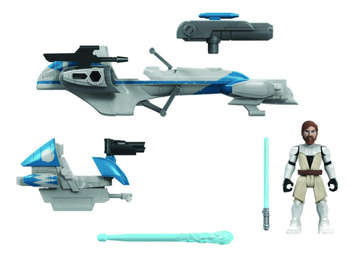 Star Wars Mission Fleet Expedition Class Obi-wan Kenobi Jed.