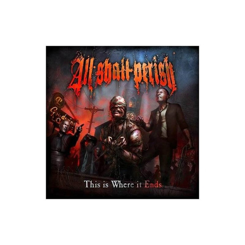 All Shall Perish This Is Where It Ends Usa Import Cd Nuevo